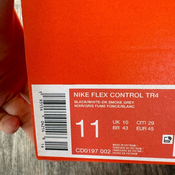 Brand New Nike Flex Control TR4 Men’s Workout Shoes CD0197 002 - Picture 10 of 14